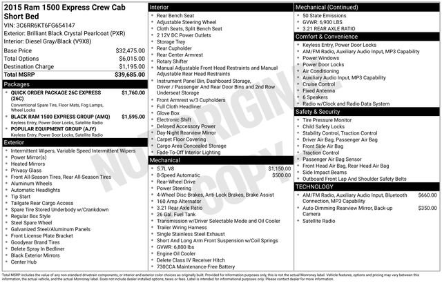 ram ram 1500 pickup 2015 3C6RR6KT6FG654147 image ram ram 1500 pickup 2015 3C6RR6KT6FG654147 image